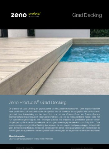 Zeno Products Brochure downloaden