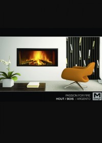 M-design inbouwhaarden houtgestookt - 