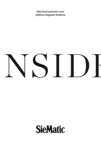 SieMatic INSIDE interieursystemen - 