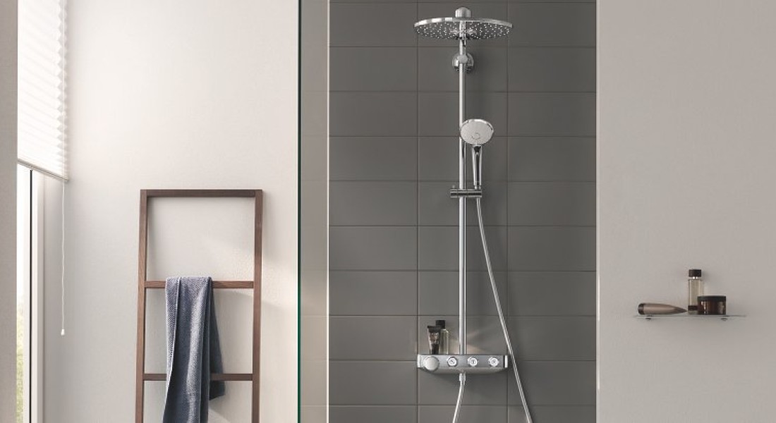 Waterbesparende douche: Euphoria SmartControl douchesysteem