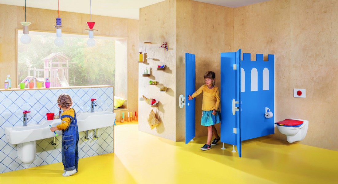 Villeroy & Boch O.novo kindvriendelijke badkamer