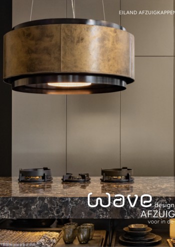 Wave Design afzuigkappen eiland modellen