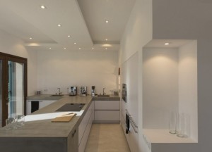 Basisverlichting met inbouwspots - 