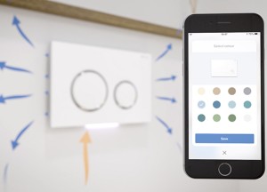 Home-app voor het toilet - Geberit