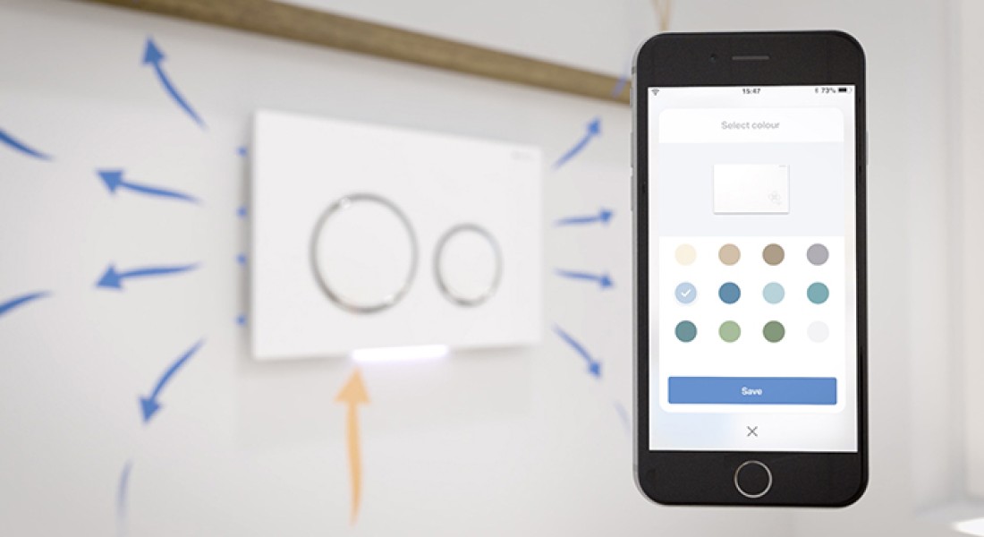Home-app voor het toilet