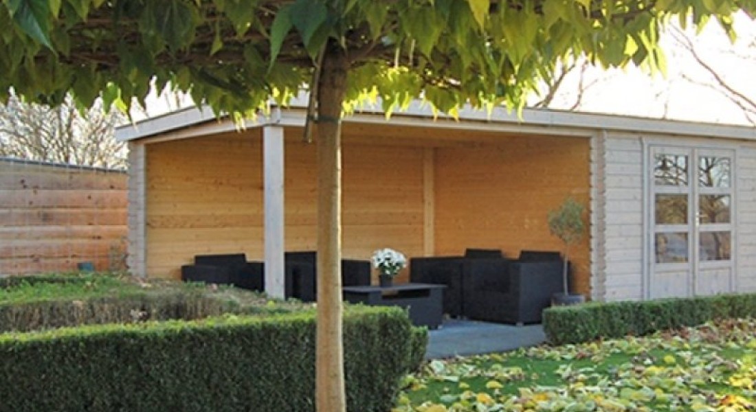 Een blokhut als gastenverblijf of tweede woning? Erg aantrekkelijk!