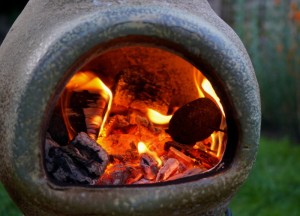 Een gezellige haard voor in de tuin - 
