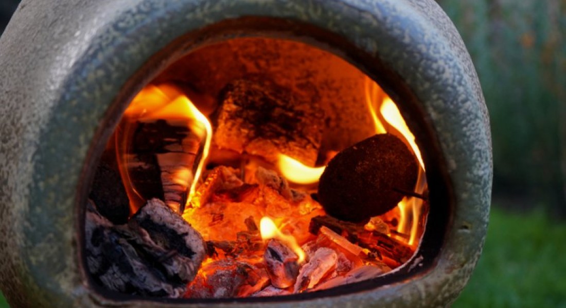 Een gezellige haard voor in de tuin