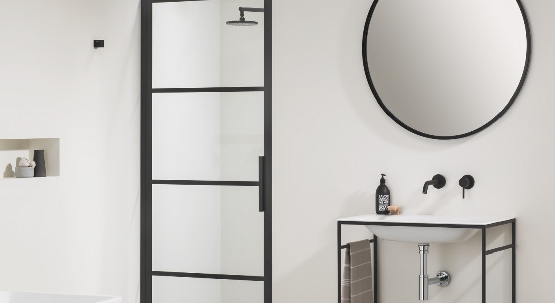 Badkamertrend 2020: Zwart & Wit