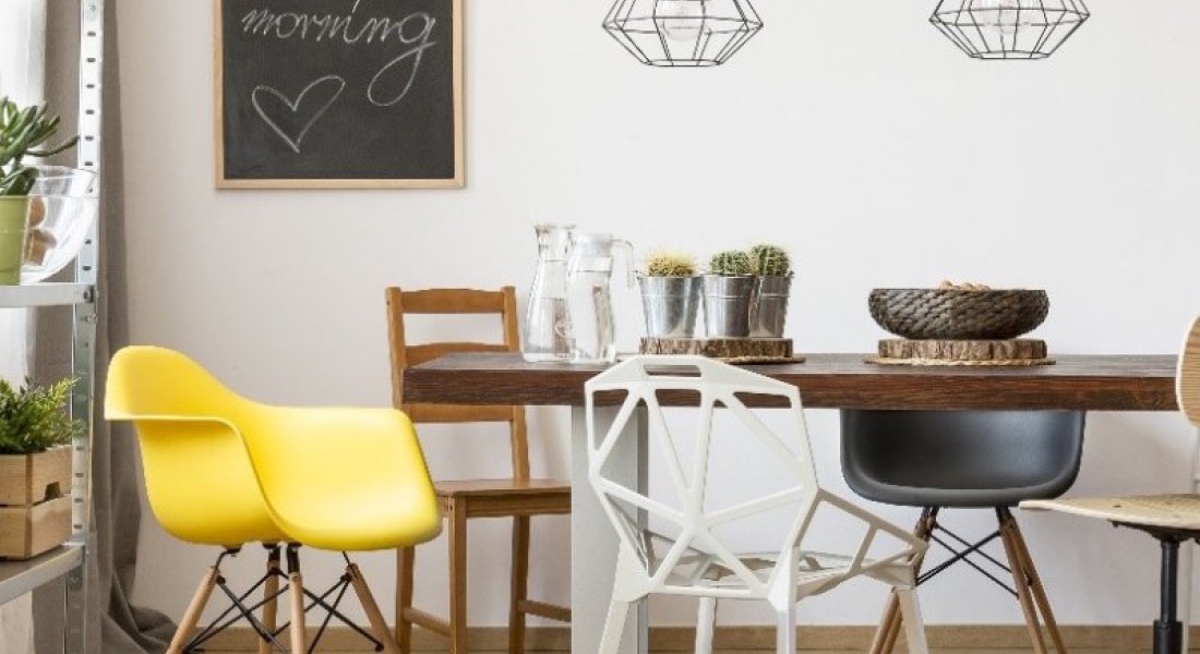 Ga voor een industriële look in je woonkamer