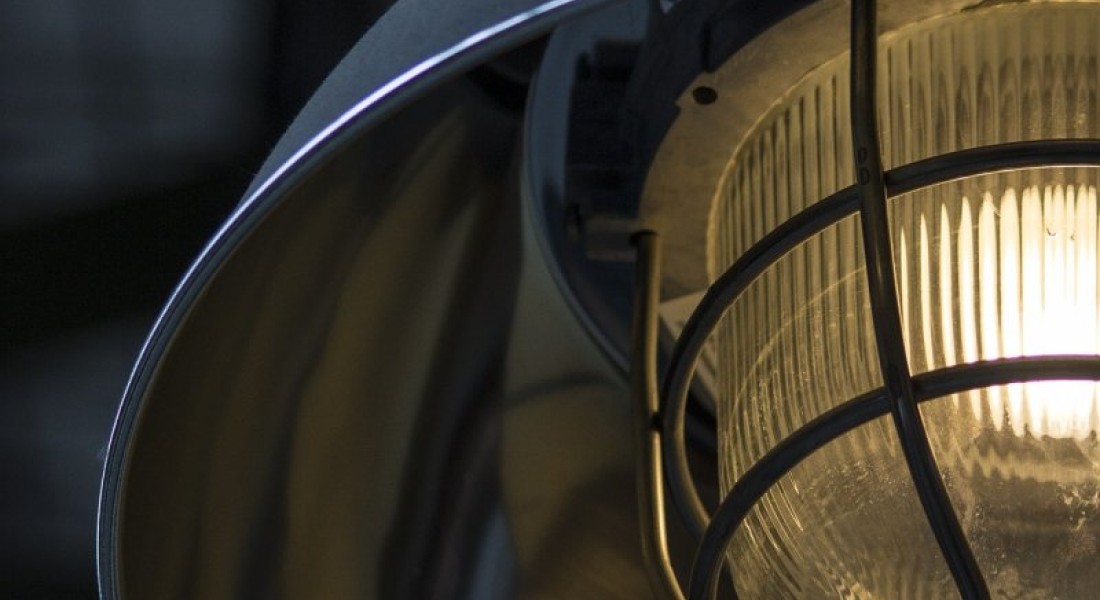 Landelijke industriële lampen