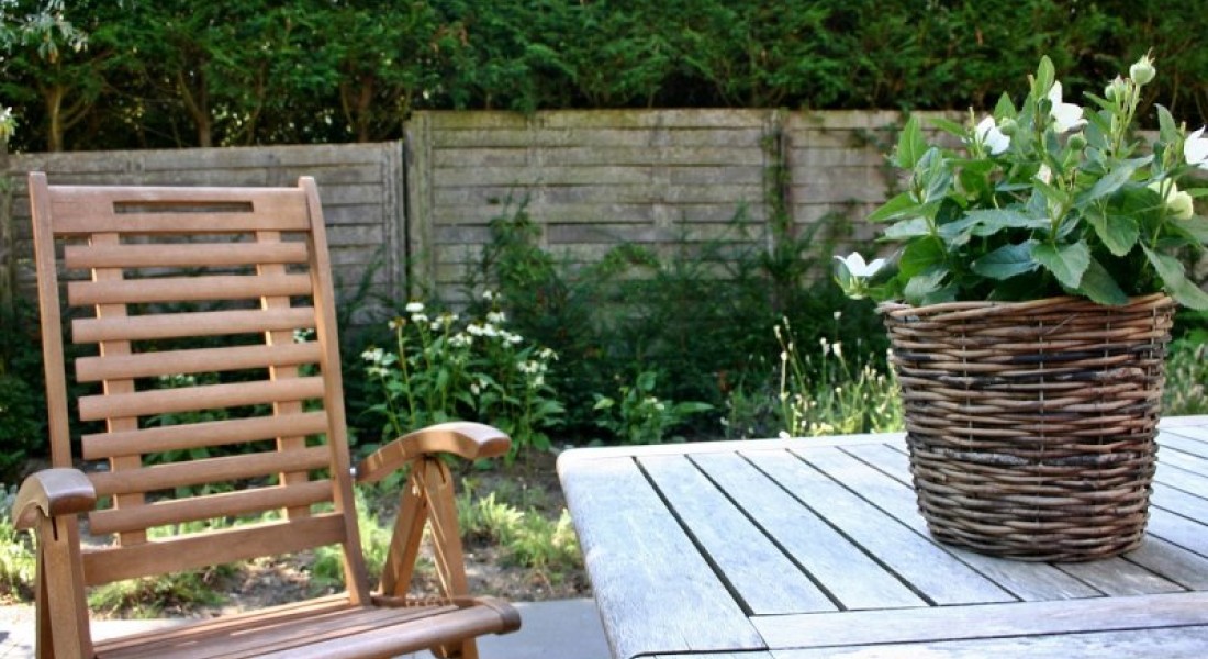Maak jouw tuin klaar om te relaxen