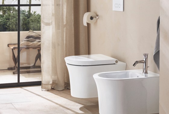 ‘HygieneFlush’ spoelsysteem voor perfecte hygiëne op het toilet - Duravit