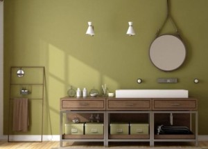 Industriële badkamer met retro sanitair - 