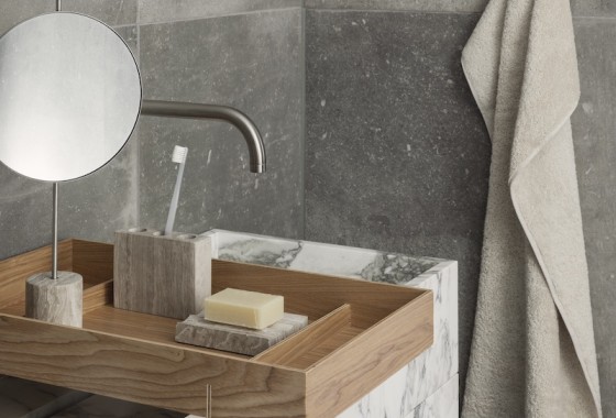 Een badkamer geïnspireerd op de oude Grieken - Bath &amp; Living