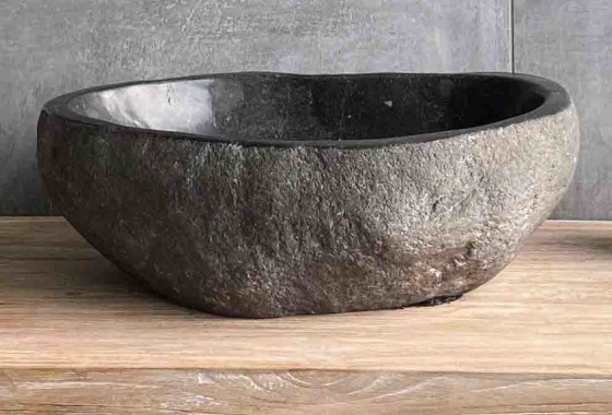 Sfeervolle badkamer met houten meubels van Puurteak  - Puurteak badkamermeubelen