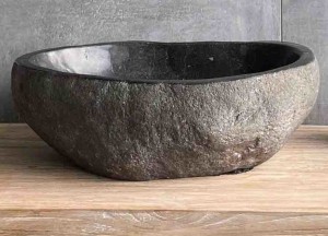 Sfeervolle badkamer met houten meubels van Puurteak  - Puurteak badkamermeubelen