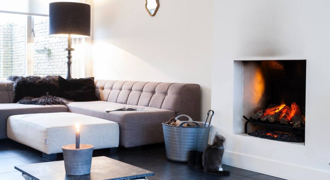 Haarden zonder afvoer of schoorsteen