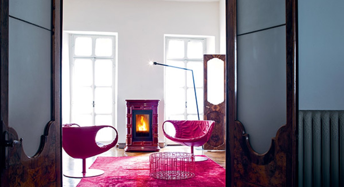 Pelletkachel Marlene van Sergio Leoni