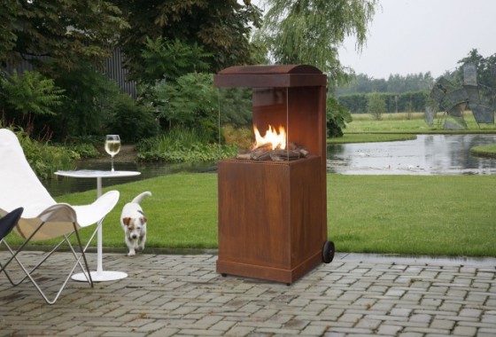 Buitenhaard theBUZZ in corten staal - Morsø