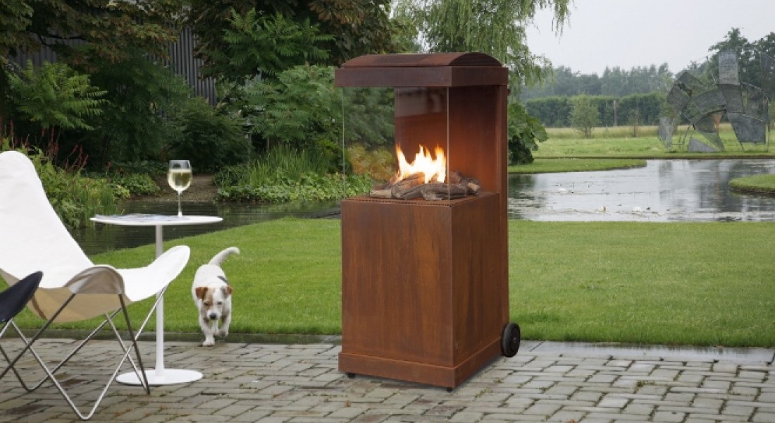 Buitenhaard theBUZZ in corten staal
