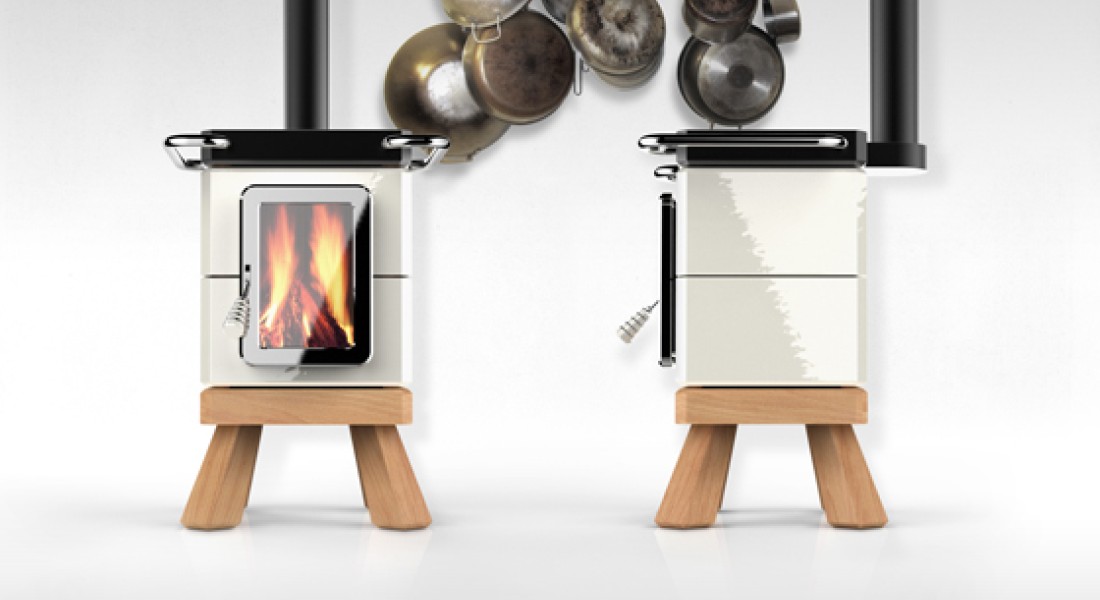 Stoer! Koken op houtkachel CookinStack