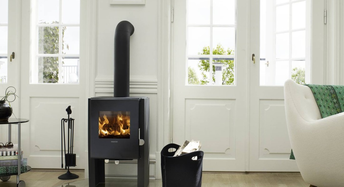Gietijzeren houtkachels Scandinavische stijl