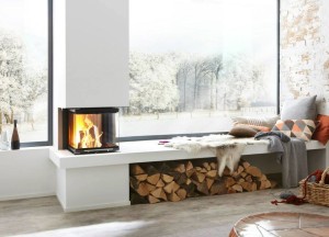 Inspirerende haarden-ideeën voor het interieur - 