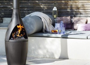 Genieten in de tuin met een sfeervolle tuinhaard - 