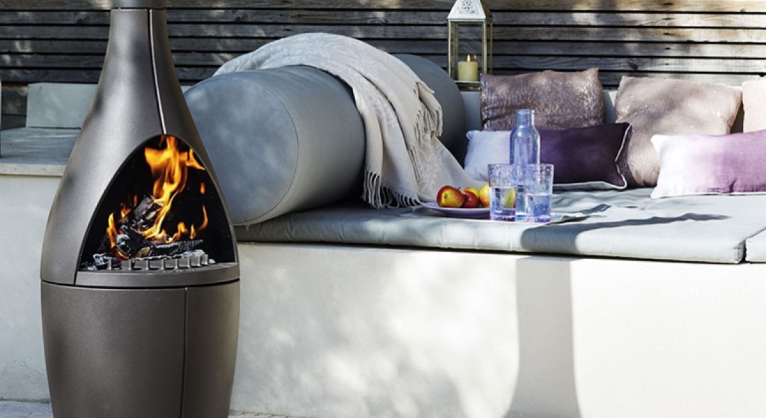 Genieten in de tuin met een sfeervolle tuinhaard