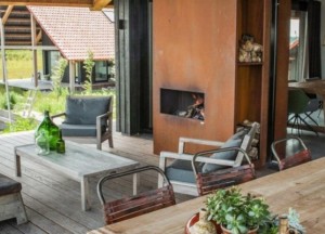 Haardeninspiratie: gecombineerde binnen- & buitenhaard - Zeno Products