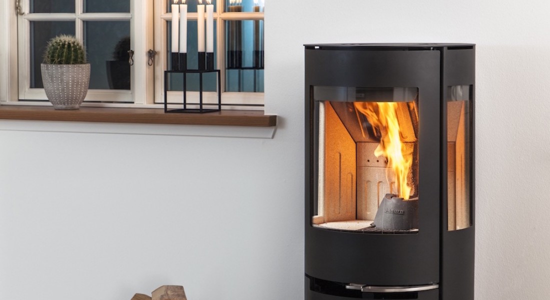 Hout of pellets? Je kan kiezen met kachel Aduro H1