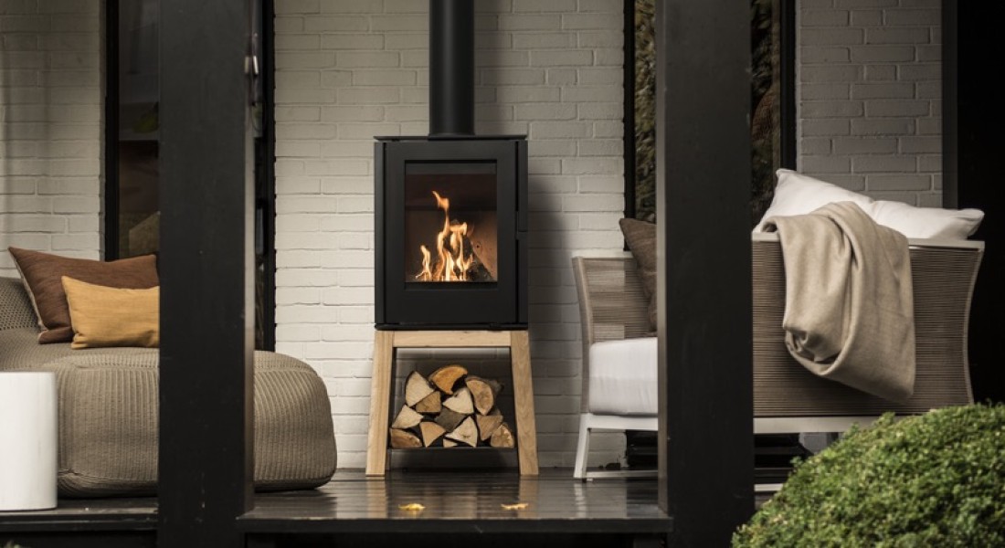 Unieke houtkachel Woody Loft by Wolterinck