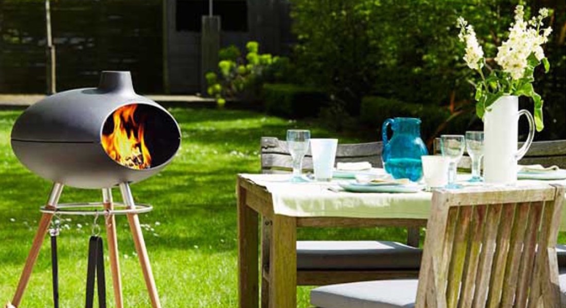 Tuinhaard en BBQ ineen: buiten koken & genieten