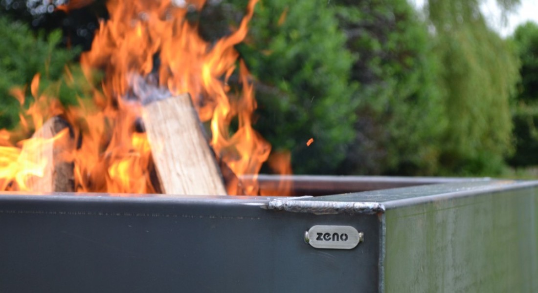 Haard in de tuin: vuurschaal Zeno Fuoco Buca