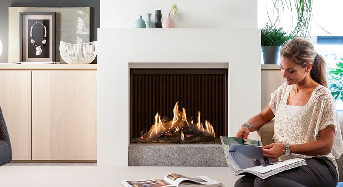 Geniet ook in de zomer van een haard