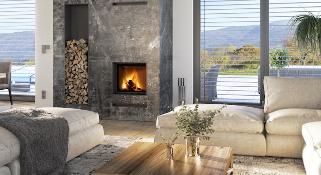 De haard stoken met weinig houtblokken: zo doe je dat!