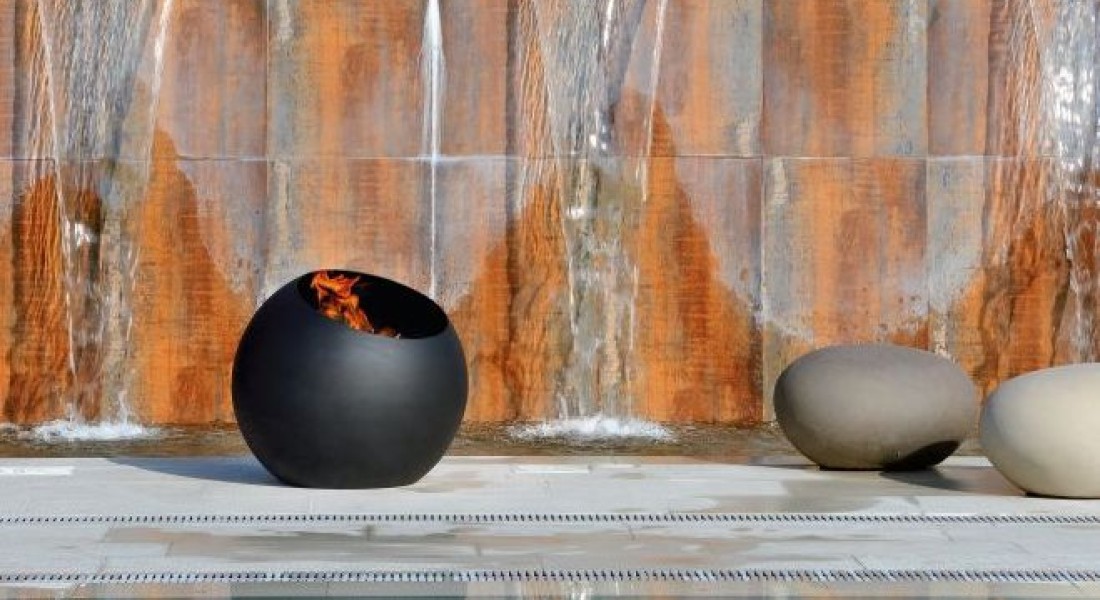 Zomer met de nieuwe Focus Outdoor haarden op je terras