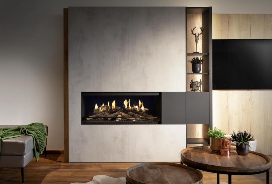 High-tech designhaard met eindeloze mogelijkheden. - Kalfire Fireplaces