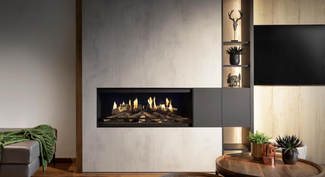 High-tech designhaard met eindeloze mogelijkheden.