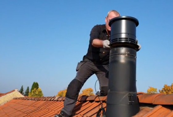 BlueChimney zorgt voor een constante trek in het rookkanaal - Meteor
