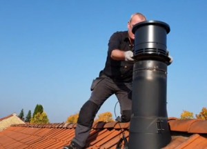 BlueChimney zorgt voor een constante trek in het rookkanaal - 