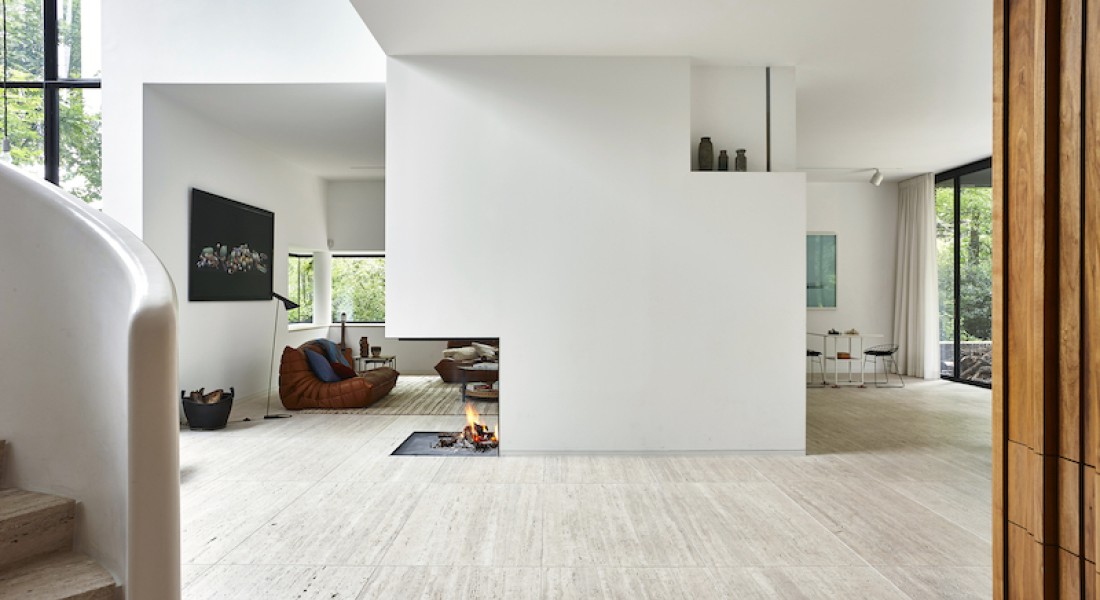 Design doorkijkhaarden als ruimteverdeler