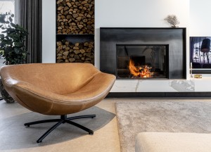 Binnenkijken: drie prachtige haarden in één huis - Kalfire Fireplaces