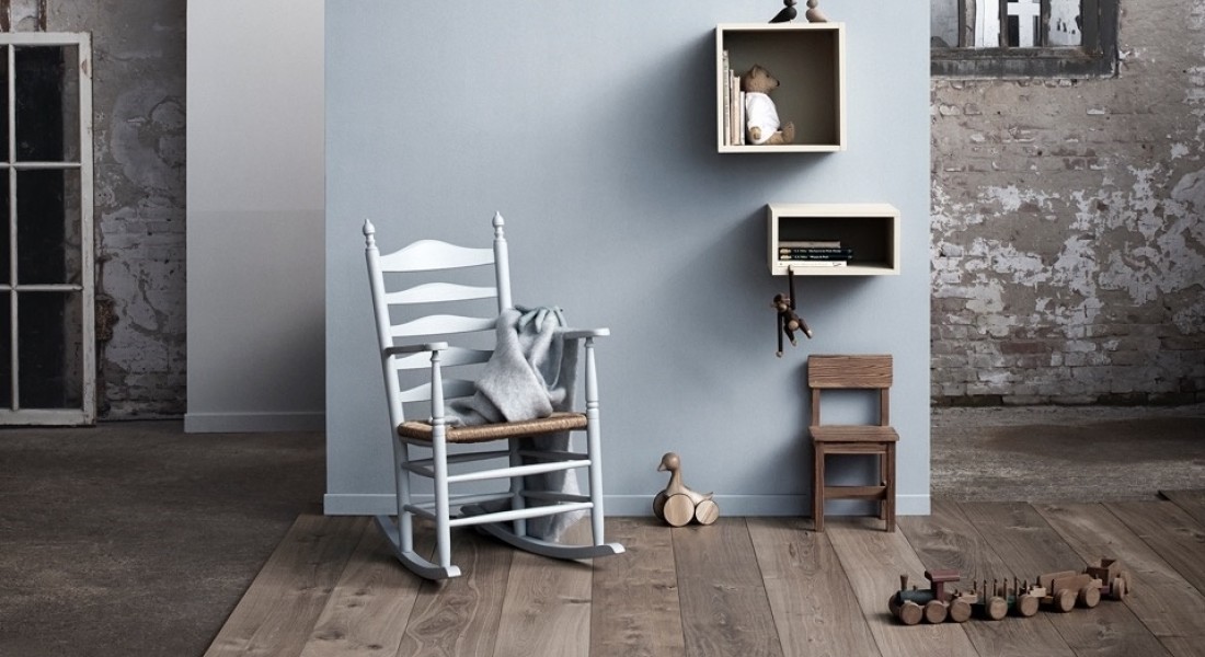 Brede jongens van eikenhout