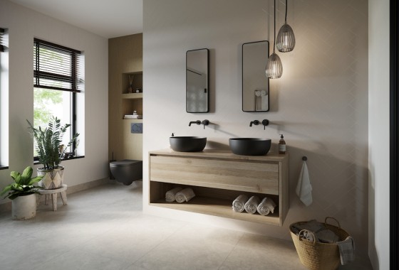 Houten badmeubelen - H&R Badmeubelen