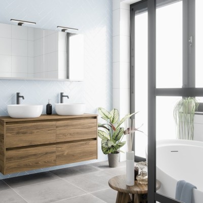 FotoGroen in de badkamer