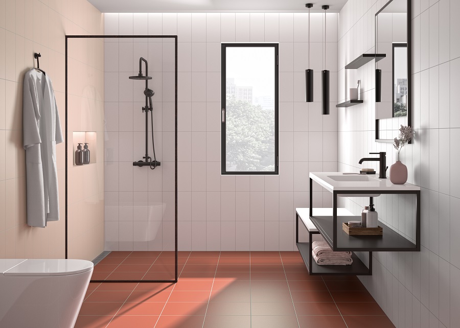 Badkamersfeer Expressive - Clay Brown I Motto by Mosa