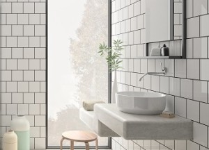 Badkamersfeer Serene - Lake White I Motto by Mosa - Motto by Mosa