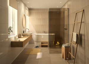 Badkamersfeer Cosy - Grain &amp; Lake I Motto by Mosa - Motto by Mosa